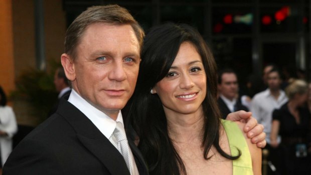 Daniel Craig and Satsuki Mitchell before the split. 