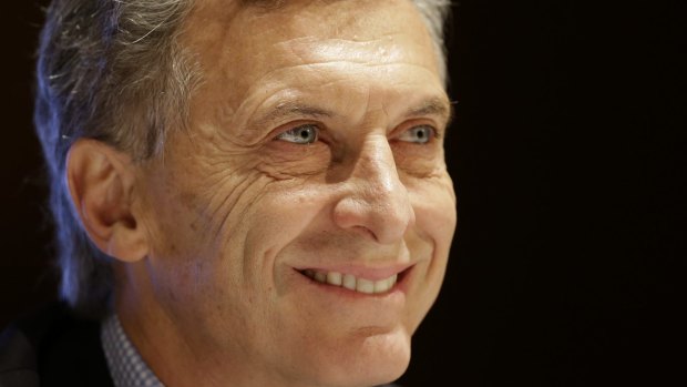 Argentina's President Mauricio Macri 