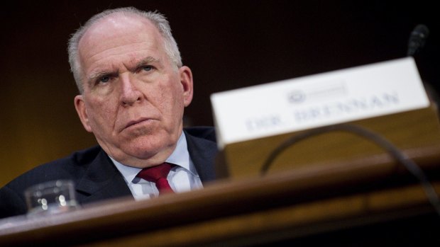 Outgoing CIA director John Brennan.