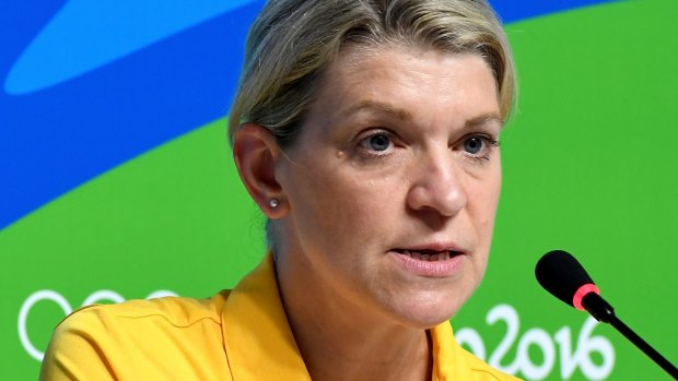 Australian Olympic Team chef de mission Kitty Chiller.