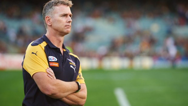 Stats don't lie and that's why Eagles coach Adam Simpson won't relax over his team's performance.