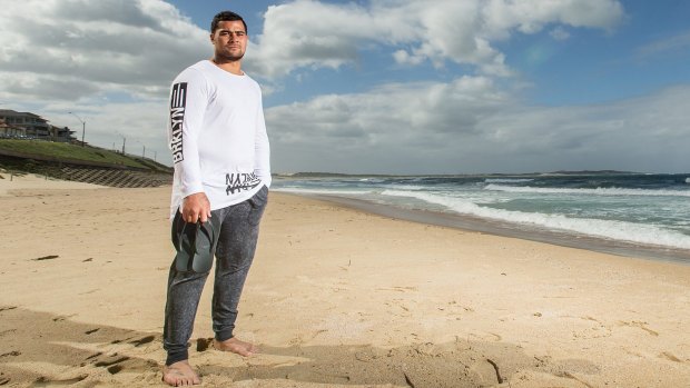 Cronulla Sharks star Andrew Fifita: "I was in a deep hole and it was just darkness."
