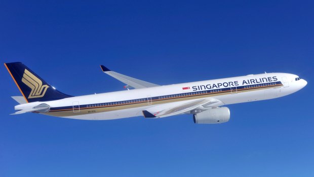 新加坡航空公司空客a330 - 300:经济不觉得“牛班”。