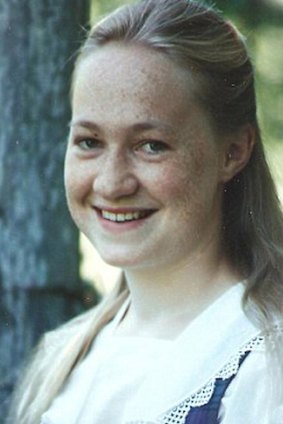 Rachel Dolezal looks a different person to the blond girl with freckles she was as a teenager.