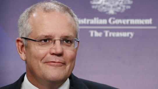 Treasurer Scott Morrison could receive a bonus in the budget.