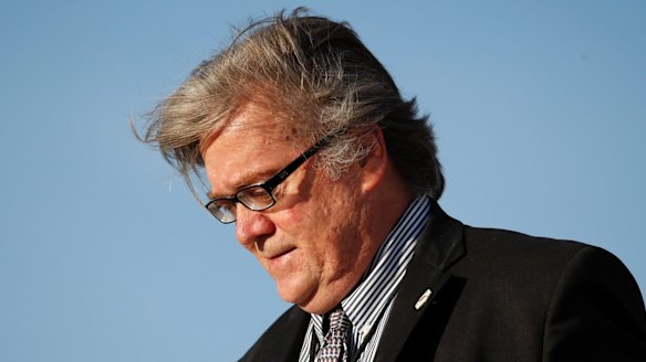 White House chief strategist Steve Bannon