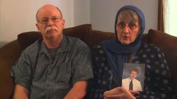 Worried parents: Ed and Paula Kassig have released parts of a letter from their son, who is a hostage of militants.
