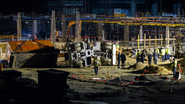 While the WorkSafe ACT audit focused on tower cranes, a 62-year-old Sydney construction worker died at the University of Canberra public hospital construction site in early August, when a smaller, movable crane rolled.
