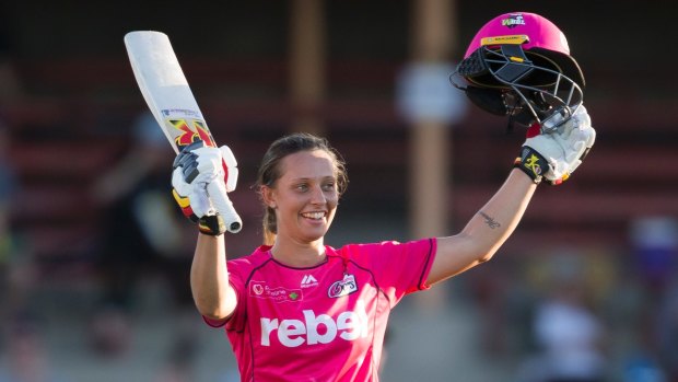 Ashleigh Gardner has starred for the Sixers in the WBBL - and is disappointed she won't get to play in front of a home crowd in the finals.