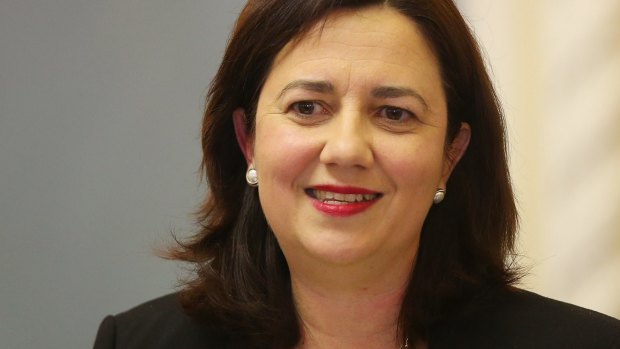 Annastacia Palaszczuk's government has lost part of its workplace health and safety legislation.
