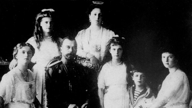 Tsar Nicholas II and his family were executed in 1918.