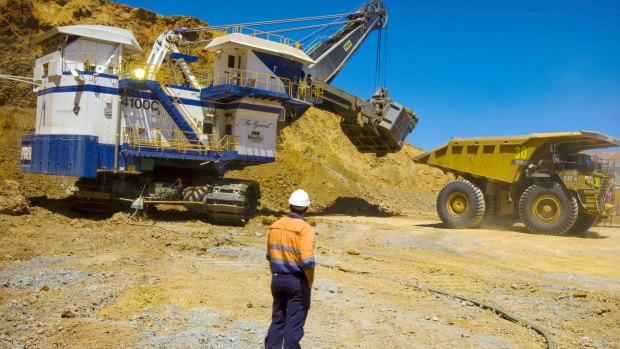 Mining was one sector that helped drag business confidence below the long term average in July.