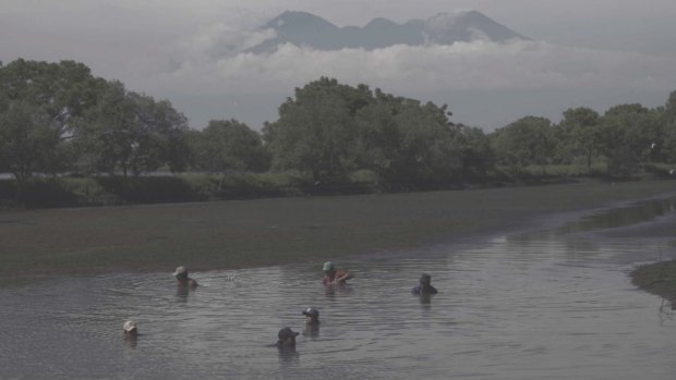 Susan Norrie, aftermath,2016. Porong, Sidoarjo, East Java, Indonesia. Video still. 