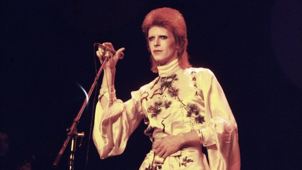 David Bowie was one of the first popular artists to declare himself homosexual, although his sexuality changed over the years. 