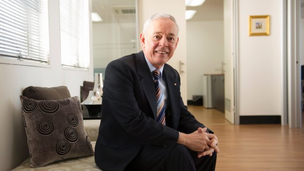 Bob Day in his Adelaide office. 