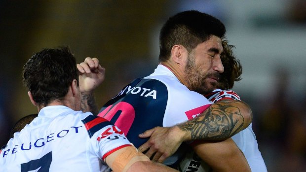 On the move?: North Queensland and NSW prop James Tamou.