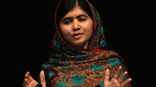 Undeterred: Nobel-prize winning Pakistani teenager Malala Yousafzai was a victim of Taliban violence.