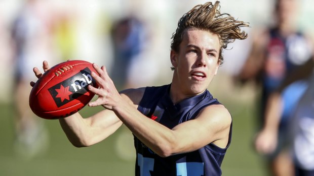 Callum Brown turns out for Vic Metro against Vic Country last June.