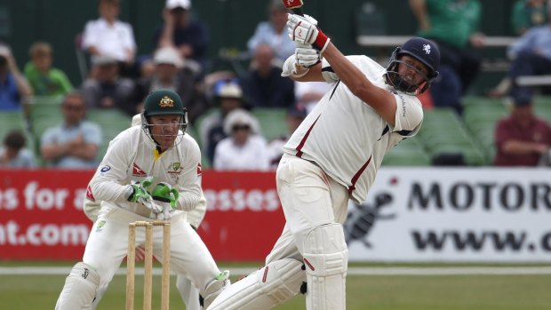 Australian club cricketer Mitchell Claydon hits out.