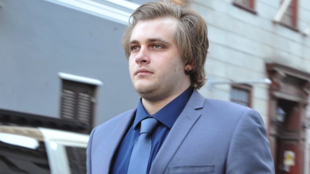 Henri van Breda arriving at the High Court in Cape Town in April. 
