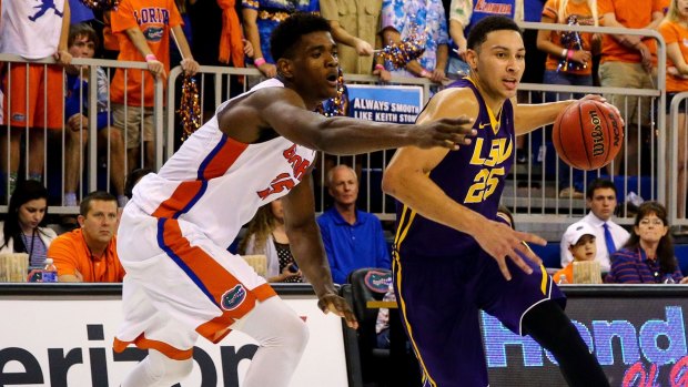 Heading for the big time: Ben Simmons.