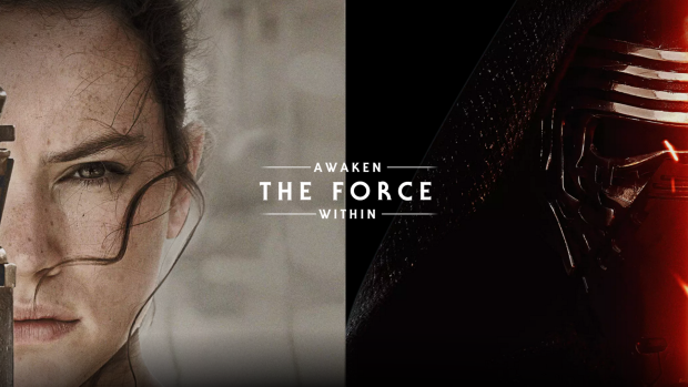 The light side or the dark side? Google's Star Wars page asks you to make a choice.