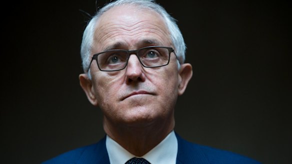 Prime Minister Malcolm Turnbull on an earlier trip abroad to Israel.