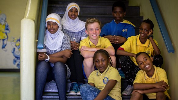 Daniel Sim's mother was warned not to send her son to Fitzroy Primary.