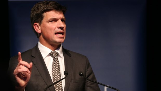 Hon Angus Taylor MP and Assistant minister for cities and Digital Transformation.
