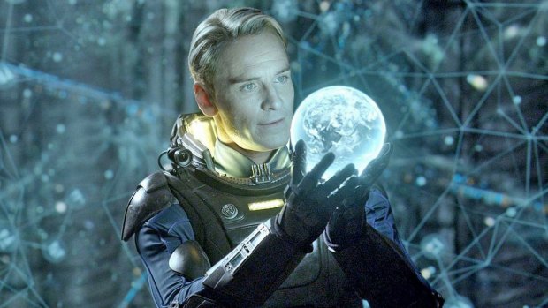 Michael Fassbender plays an android in <i>Alien: Covenant</i>.