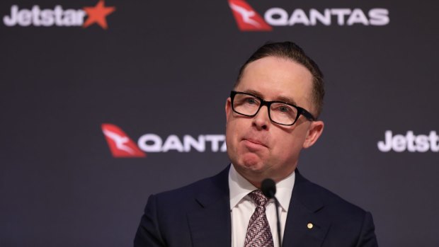 Qantas CEO Alan Joyce: "If every airfare is going to be flexible, your revenue management system I think fundamentally breaks down over the long term."
