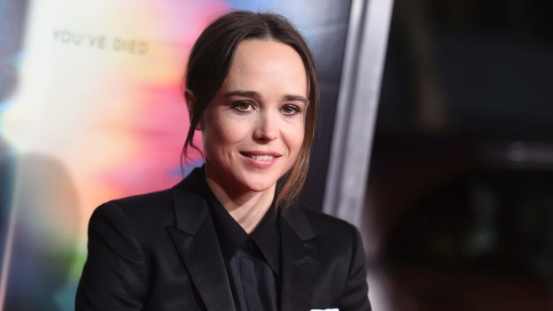 Ellen Page arrives at the world premiere of "Flatliners" at The Theatre at Ace Hotel.