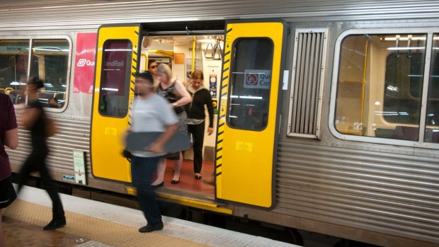 QR had to apologise to commuters who were sent up the wrong line.