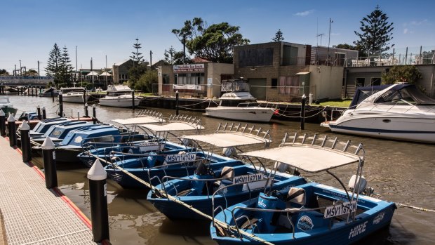 Bluey's Boat Hire in Mordialloc.