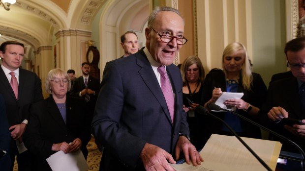 Chuck Schumer, the Democrats' leader in the US Senate. Many believe that when his relationship with Trump went south, Preet Bharara became a casualty.