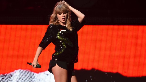 Taylor Swift performs at Madison Square Garden on December 8. 