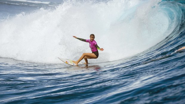 Aiming for the top: Sally Fitzgibbons.