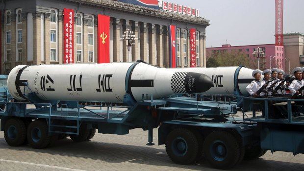 North Korean has threatened Australia with a nuclear strike but it can't actually reach the mainland.
