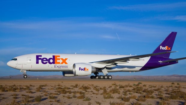 FedEx's largest aircraft is the 777, capable of carrying 102 metric tonnes. The carrier says these planes run six direct routes, including Memphis to Dubai to Delhi to Paris and back to Memphis. Likewise, if you have a few parcels going to Shenzhen, Memphis, Anchorage, Narita and Incheon, you're in luck. 
