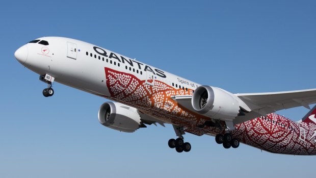 Qantas will use its Boeing 787 Dreamliner 'Emily', featuring Indigenous livery, for the flights.