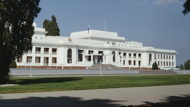 Old Parliament House in Canberra.