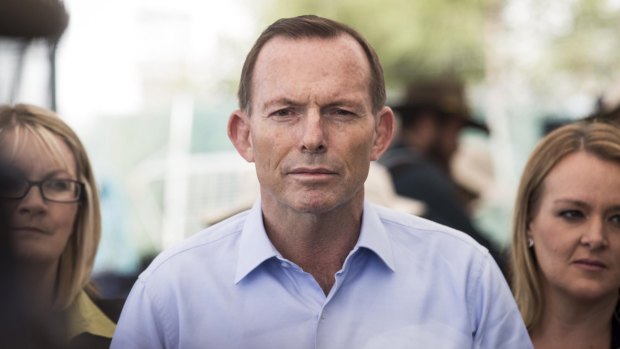 Under the pump: Prime Minister Tony Abbott.