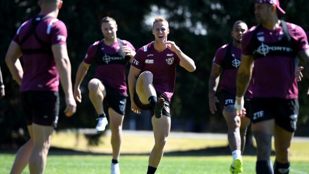 No pressure: Daly Cherry-Evans expects the NRL surprise packets to keep confounding critics and go deep into the finals.