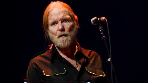 Gregg Allman performs at Madison Square Garden in New York, 2013.