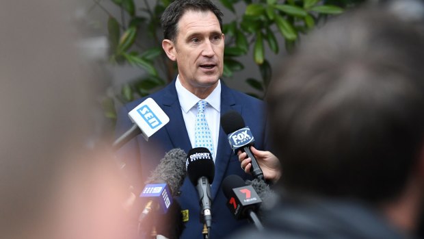 World view: James Sutherland has returned from meeting his international counterparts.