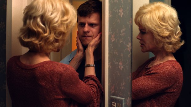 Nicole Kidman and Lucas Hedges in a scene from 