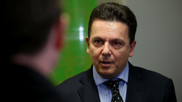 "I've brought the big parties together – their duopoly is under attack.": Nick Xenophon.