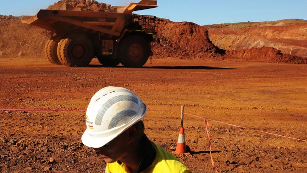 Under pressure: The iron ore price slump has put the squeeze on smaller miners such as Atlas.