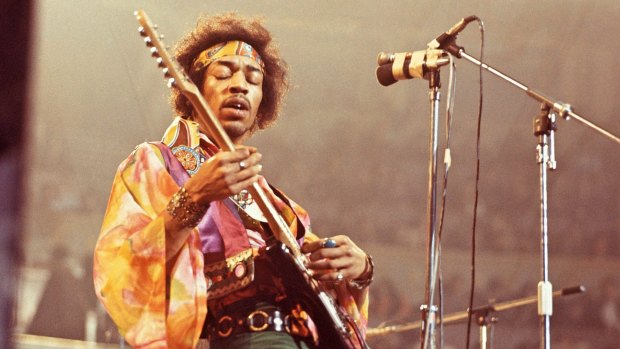 Visionary: Jimi Hendrix release just four albums in his lifetime.
