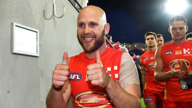 Coming or going: Gary Ablett was expected to be a key part of the Suns' rise.